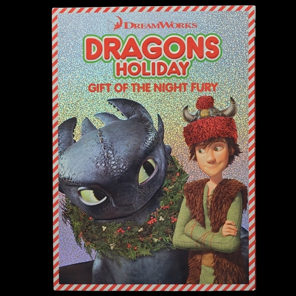 DREAMWORKS DVD "DRAGONS HOLIDAY"  GIFT OF THE NIGHT FURY